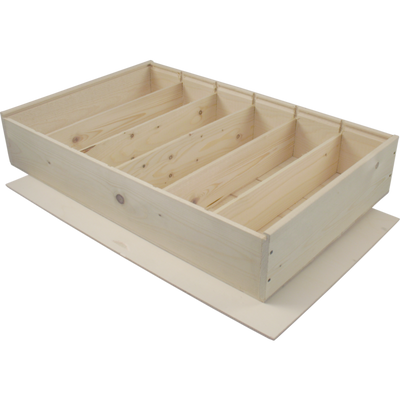 WOODEN GIFT BOX SIX BOTTLES