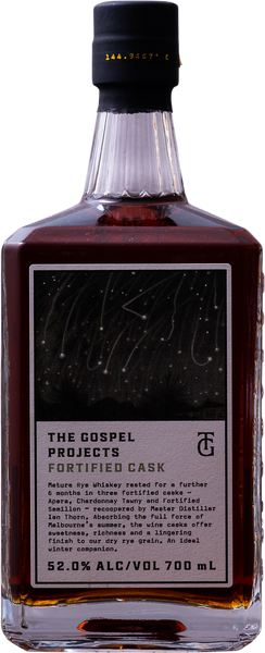 GOSPEL PROJECTS FORTIFIED CASK WHISKEY 700ML