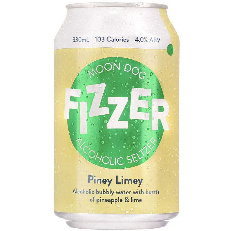 MOON DOG FIZZER SELTZER PINEY LIMEY CAN 330ML