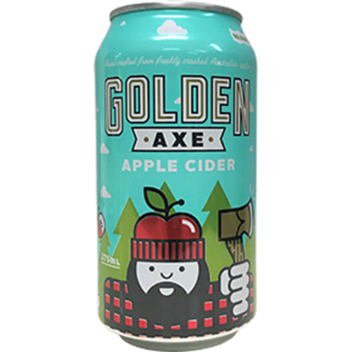 GOLDEN AXE APPLE CIDER CAN 375ML