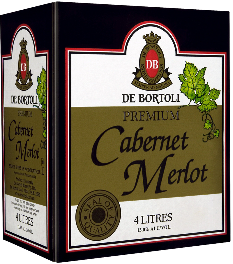 DE BORTOLI PREMIUM CABERNET MERLOT CASK 4L