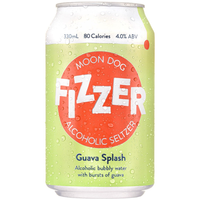 MOON DOG FIZZER SELTZER GUAVA SPLASH CAN 330ML