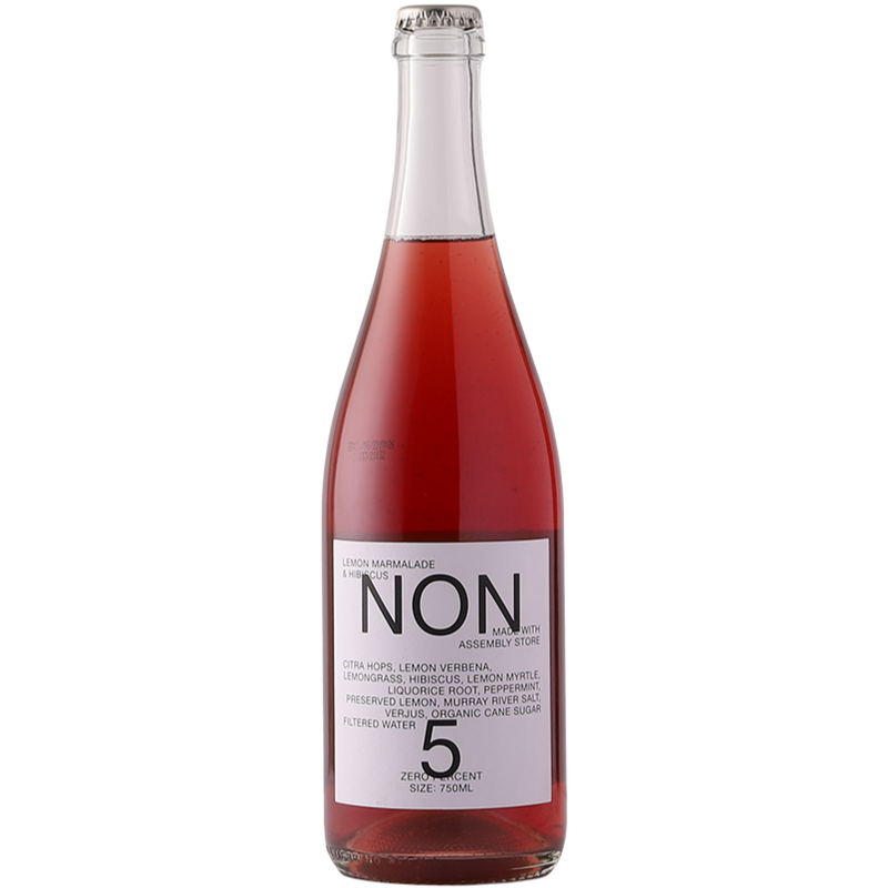 NON 5 LEMON MARMALADE & HIBISCUS 750ML