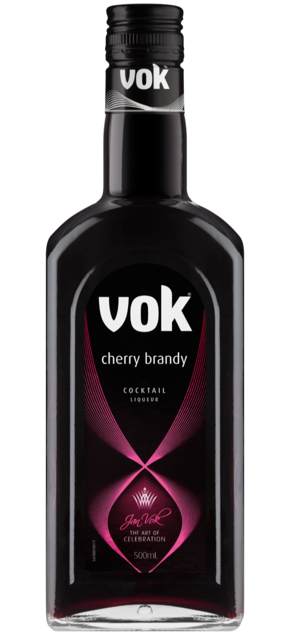 VOK CHERRY BRANDY LIQUEUR 500ML